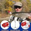 Fishing Advent Calendar 2025 24 Day Christmas Countdown Box with Fishing Accessories Rod Holder Lip Gripper for Dad Husband Gift