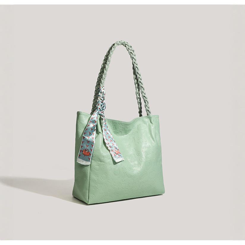 

2024 Вместительная Универсальная Сумка-тоут на Одно Плечо для Поездок зелёный