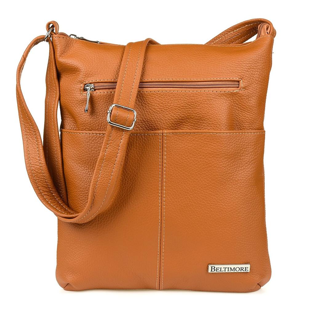 Women's Leather A4 Messenger Bag Beltimore