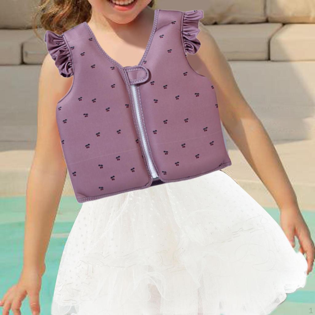 Kids Swim Vest Learning Buoyancy Aid for Beach Playing Kayaking Boating