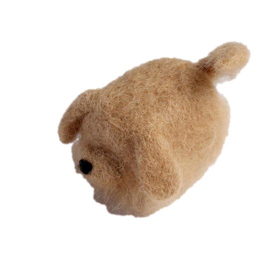 1 set Kit de împâslă pentru păpuși, drăguț, ușor de asamblat, mai multe stiluri, nou, amuzant, bricolaj, accesorii flexibile din pâslă cu ac pentru cadouri