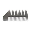 Gentleman Wide Tooth Hair Comb Double-sided Classic Oil Slick Styling Hair Brush Detangling Anti-static Hairbrush