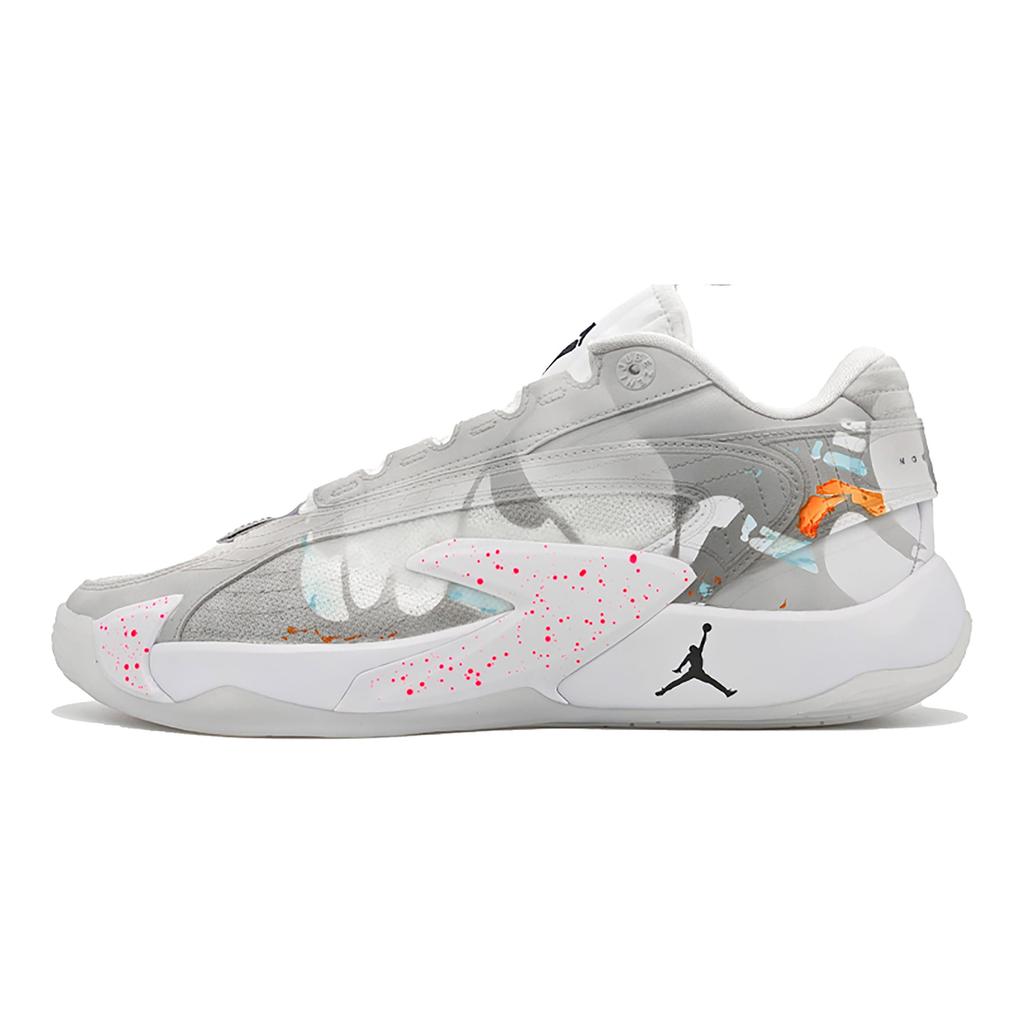 Jordan Luka 2 Mountain Top Artistic, Lucky Duck, Premium Gray, Gradient Deconstruction, Artistic Versatile DZ3498-106(Team400-)