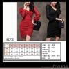 Chiffon Dress with Mini Tight Suitable for Club and Sheer Formal Wear Size 02 [toasoa] Women's See-Through Sleeves, Dress, Fit, Hostesses, Hostesses,