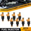 8PCS Fuel Injectors 0280150718 Fit for Ford F150 F250 F350 4.6 5.0 5.4 5.8 Replace