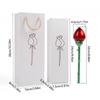 Waterproof Auto Blooming Jewelry Box Elegant Rose Ring Box  Valentine's Day