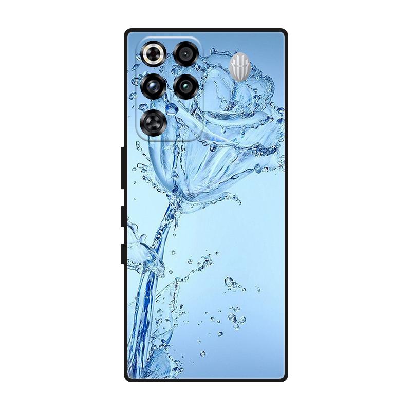 Case For Nubia Red Magic 11 Pro Plus Case Cool Silicone Protective Cover for Red Magic 11 Pro+ 5G Bumper Fundas Black Coque