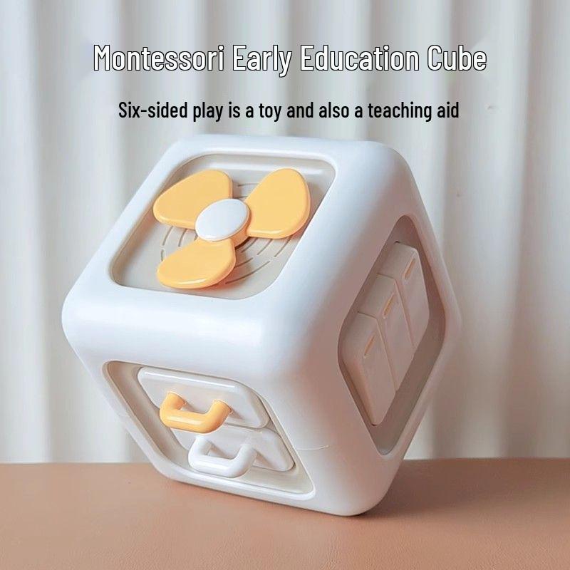 Busy Ball Educational Cube: Interactive Motor Skills Toy for Babies & Toddlers