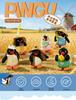 Genuine Pingu Penguin Happy Farm Pendant: Cute Farmer Goose Plush Doll Gift Blind Box.