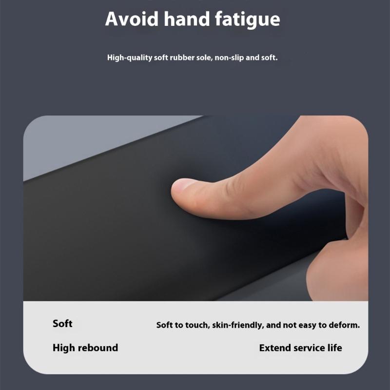 Ergonomic Mouse Wrist Pad Comfortable Breathable Silicone Computer Mouse Wrist Rest Ergonomic Support for Desk Office