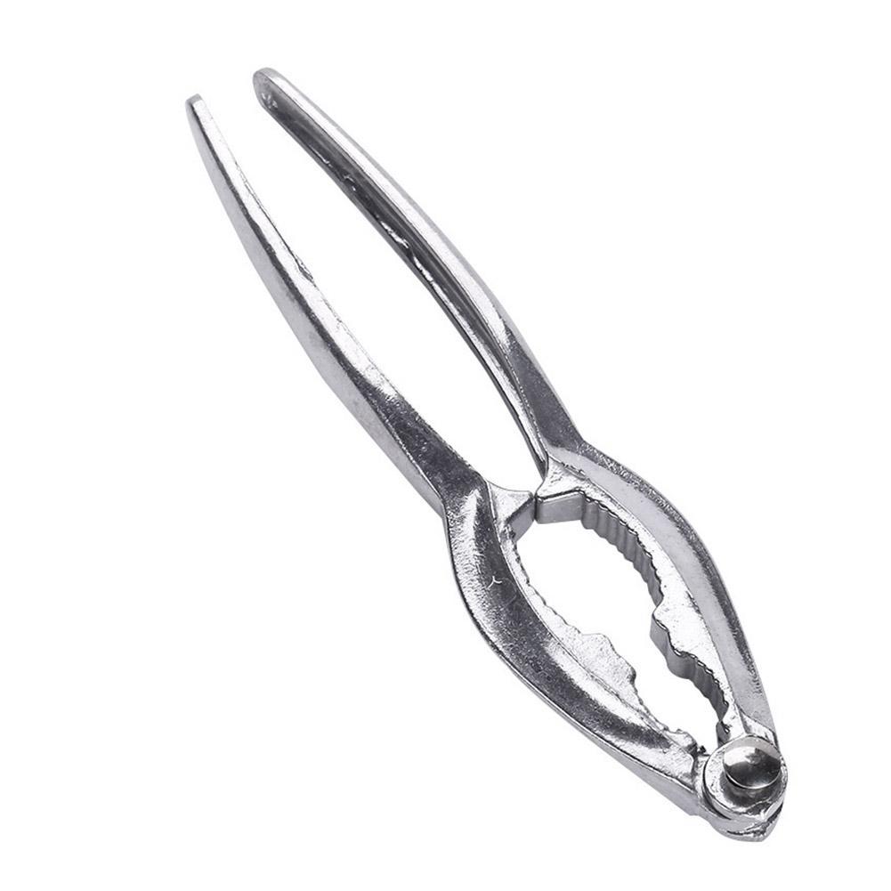 Stainless Steel Nutcracker Sheller Walnut Nut Cracker Accessories Pecan Chestnut Clip Kitchen G U5A9