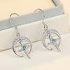 Lindon Copper Alloy Zircon Earrings Drop Earrings For Women Wedding Party Gifts