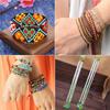About1000/500/150pcs/Lot 2/3/4mm Glass Seed Beads Round Spacer Bead For DIY Earrings Bracelet Necklace JewelryMaking Accessories