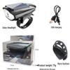 Nufeng Solar Bicycle Headlight and Tail Light Set