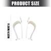 1Pair Toilet Seat Lock Clamps Stops Unwanted Movement And Noise Easy To Install Without Damaging Porcelain