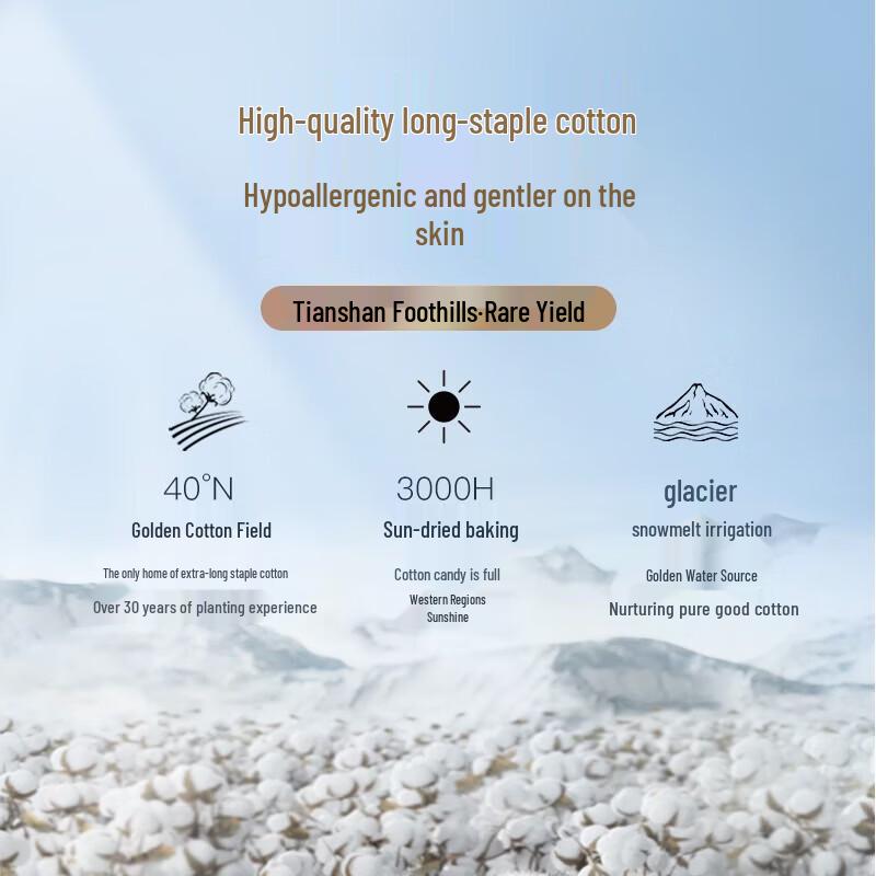 SPACE 7 Tianshan Velvet Cotton Ultra-Thin Night Pads 420mm (25 Count)