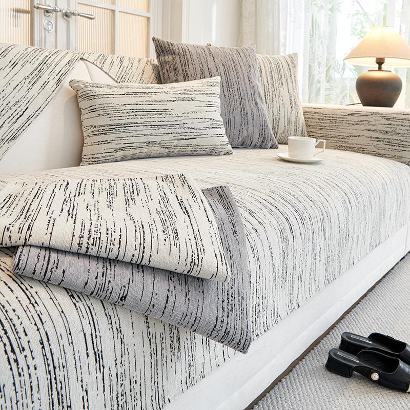 Žinylkový polštář na pohovku Čtyři roční období Univerzální Jaro a podzim Protiskluzové podsedáky Vysoce kvalitní Severský potah na pohovku Potahová látka