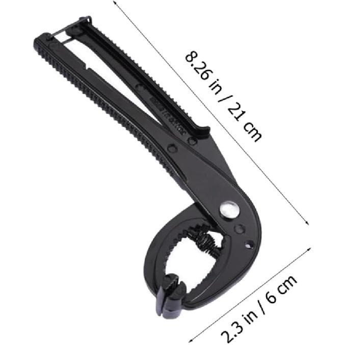 1pc Pot Holder Clamp Non-slip Bowl Gripper for Hot Cookware Anti-scalding Kitchen Utensil for Stone Pots and Plates