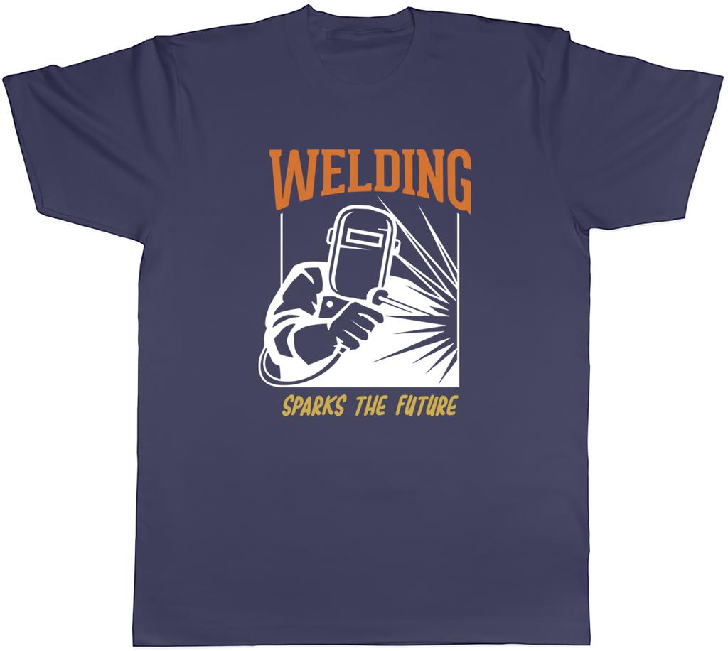 Welding Unisexs TShirt Sparks the Future Metal Welder Tee Gift