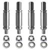 4PCS Heavy Duty Dryer Drum Support Roller Shaft Kit Designed for Reliable Performance and Long Lifespan in Household Dryers