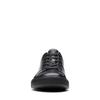 Clarks Ancosta Lace Men's Genuine Leather Sneakers, Black Leather, UK Size 060 (24cm)