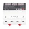 3 Phase Adjustable Protector Over Under Voltage Current Protection Device DIN Rail Mount
