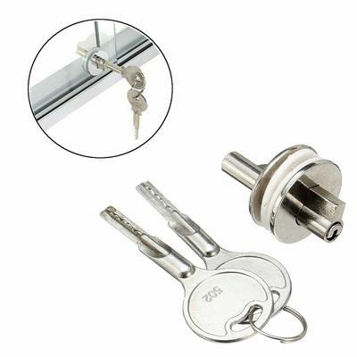 Display Case Keys Sliding Glass Door Lock Easy Installation