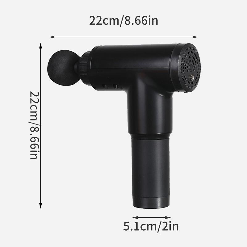 Electric Fascia Gun Whole Body Massage Gun Muscle Meridian Deep Pain Relaxer Vibration Shock Gun