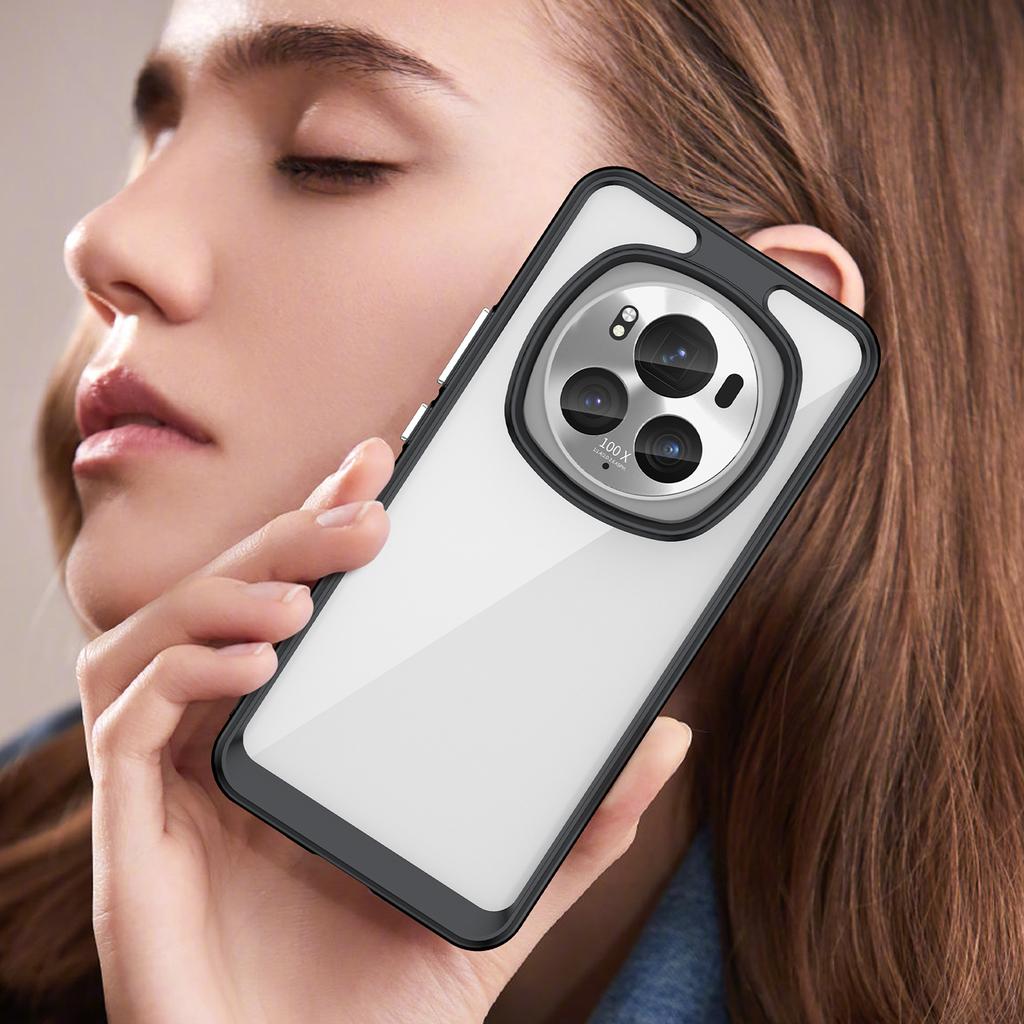 For Honor Magic6 Pro 5G TPU+Acrylic Case Transparent Back Phone Cover