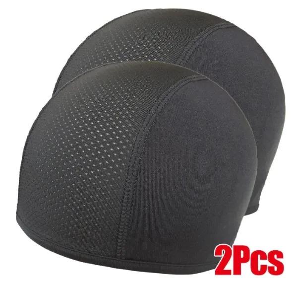 1/2/4/5pcs Motorcycle Helmet Inner Cap Hat QuicDry Breathable Hat Racing Cap Under Helmet Beanie Cap Motocross Motor Helmet Hat