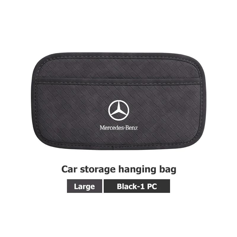 XDFMN1 Hot 2026 New For Benz Car Door Seat Back Self Pasting Multi-Functional Storage Bag For Mercedes Benz C180 C300 W124 W176 W177 C2