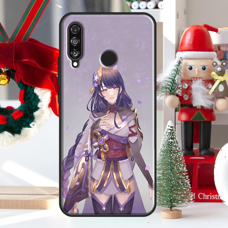 Baal Genshin Impact Game For Huawei Nova 7i 8i 11i 12i 12s Y73 Y70 Y90 Y60 Y72 Y61 Y91 9 10 SE P30 Pro P40 Lite Case