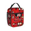 Pucca Garu Insulated Lunch Bags Cooler Bag Reusable,Meal Container Large Tote Lunch Box Girl Boy Work Travel