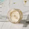 1pc - Large Capacity Glass Cup, Glass Cup With Time Scale, Transparent Tea Cup, Water Cup, Drinkware For Restaurants