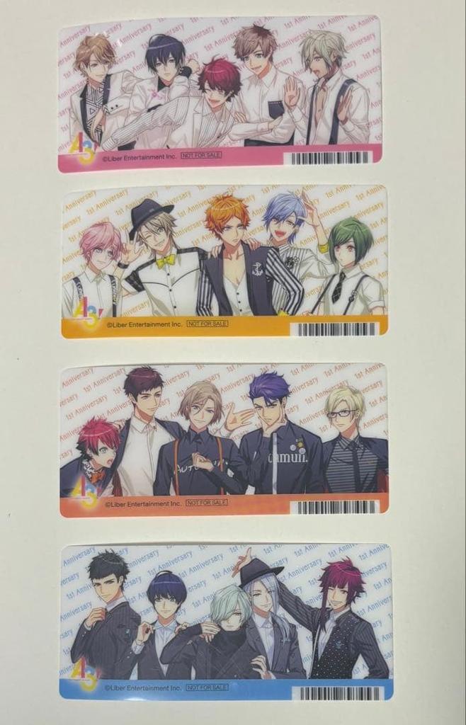 [USED] A3! Bromide Collection Semi-Complete with Bonus Bookmark