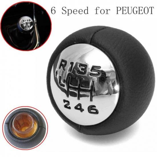 Ручка КПП для автомобиля 6-ступенчатая для Peugeot 307 308 3008 407 5008 807 Citroen C3 C4