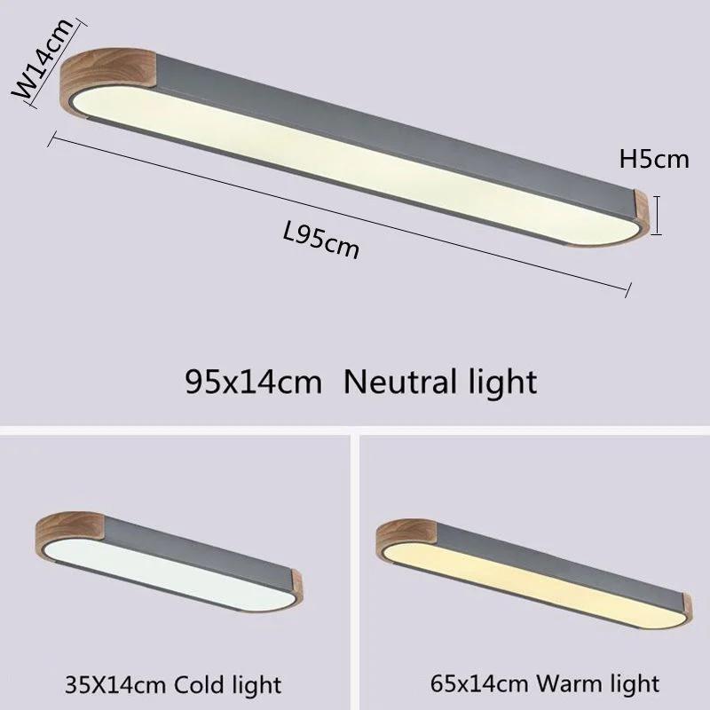 LED Wood Wall Light Dimmable Ceiling Lamp Corridor and Aisle Lamps Living Room Bedroom Chandelier Torch Entrance Lighting