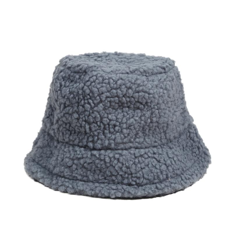 1PC Women's Winter Warm Lamb Fisherman Hat Outdoor Letter Basin Hat Suitable for Weddings Outdoor Activities