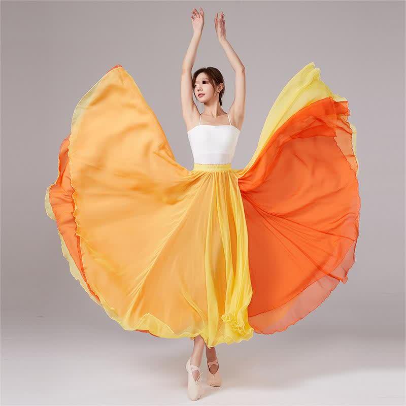 Ethereal 900-Degree Flowing Dance Dress XXL