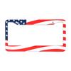 250th Anniversary Cars Plate Frame Easy To Install American Flag Car Tag Frame for Patriots Festival Celebrations Anniversaries