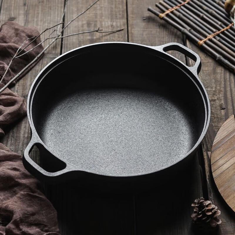 ZISIZ Cast Iron Frying Pan Skillet