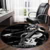 1pc Addams Family Wednesday3 Print Round Carpet Chair Round Carpet Suitable for Bedroom Living Room Home Decorative Carpet