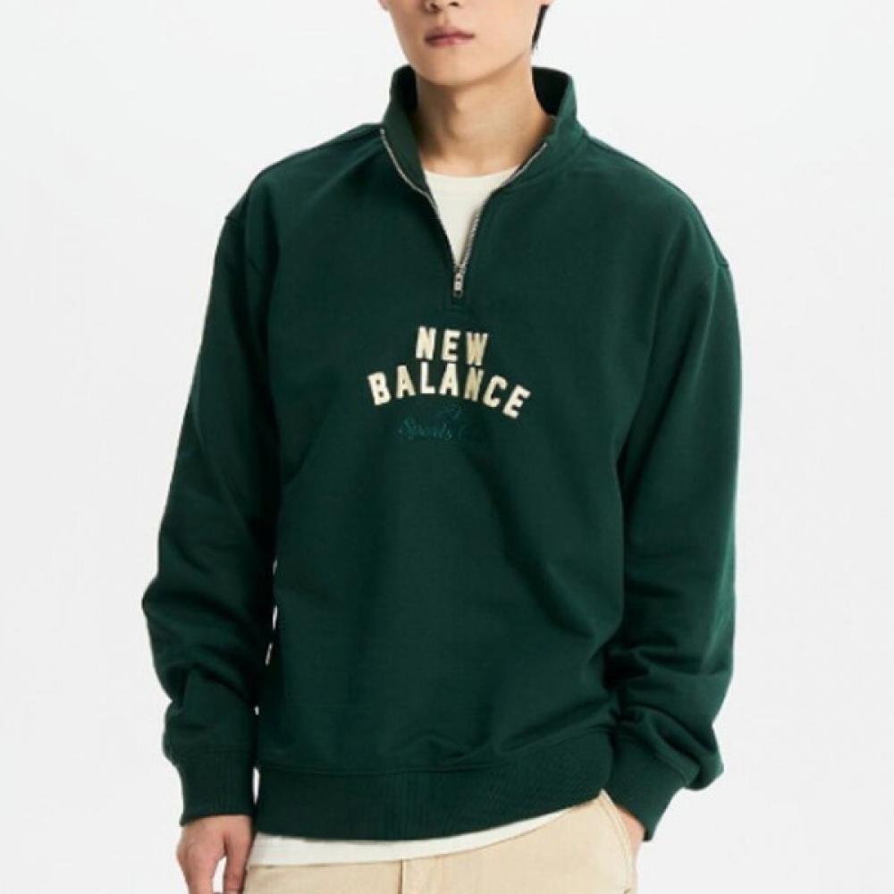 

New Balance Long Sleeve Tee Kqj Nbnce11213 62 Uni Sports Club Half Zip Up Semi 90