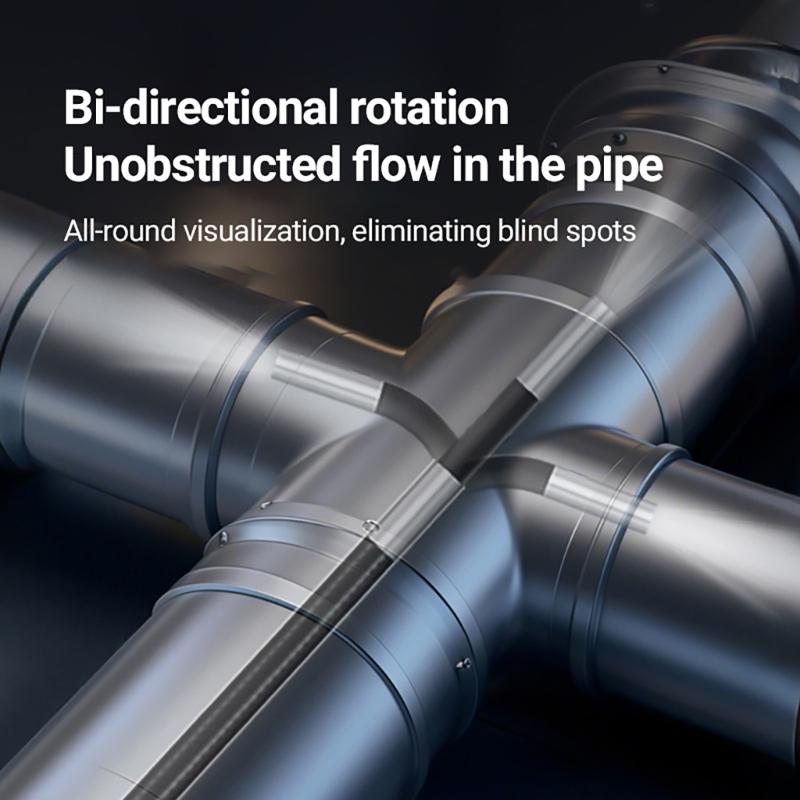 Industrial Endoscope With 1080P Clear Imaging And Complete Turn For Pipe Inspection And Home Maintenance