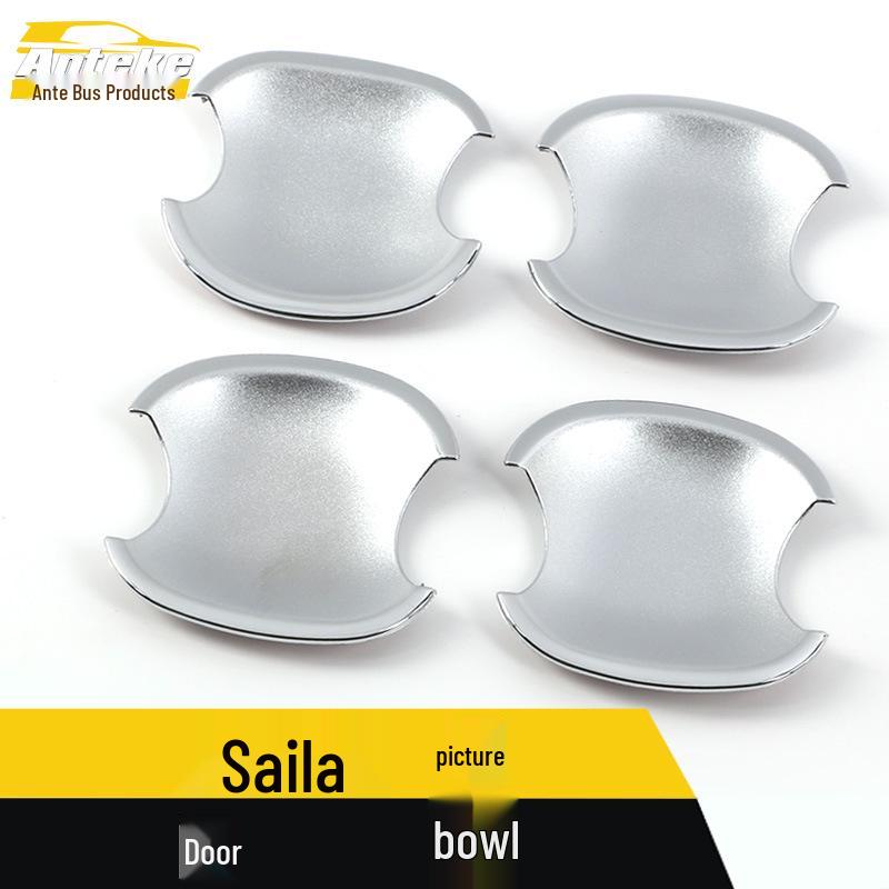 Cerato Door Bowl Anti-Scratch Cover - Electroplated Decorative Sticker & Protective Film Accessory