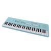 54 Key Keyboard Piano Smoothly Plastic Keyboard Piano Portable Dual Power Supply System Electric Piano Keyboard with Microphone for Kids