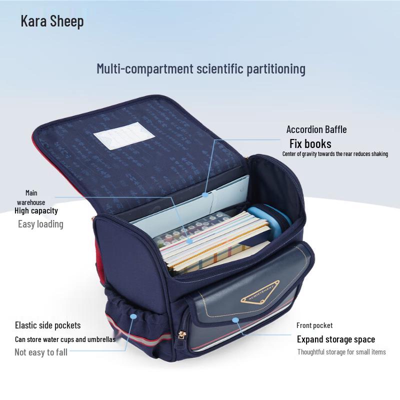 KALA·Y Ergonomischer Grundschulrucksack für Kinder
