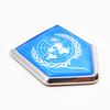 Overdecor United Nations Flag Decal Sticker Emblem Car Accessories Decoration Shield Flag Sticker Decal for Car Truck Vehicle 2 Pack