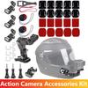 Accessories Kit Adapter Mount Adjustment Arm Adhesive For GoPro Hero 13 12 11 10 9 8 AKASO SJCAM Insta360 DJI Osmo Action Camera