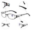 Fashion Reading Glasses Anti Blue Light Women Reader Work Flowers Eyeglass Comfortable Lady Spectacles Presbyopic Eyewear +1.0 1.5 2.0 2.5 3.0 3.5 4.0